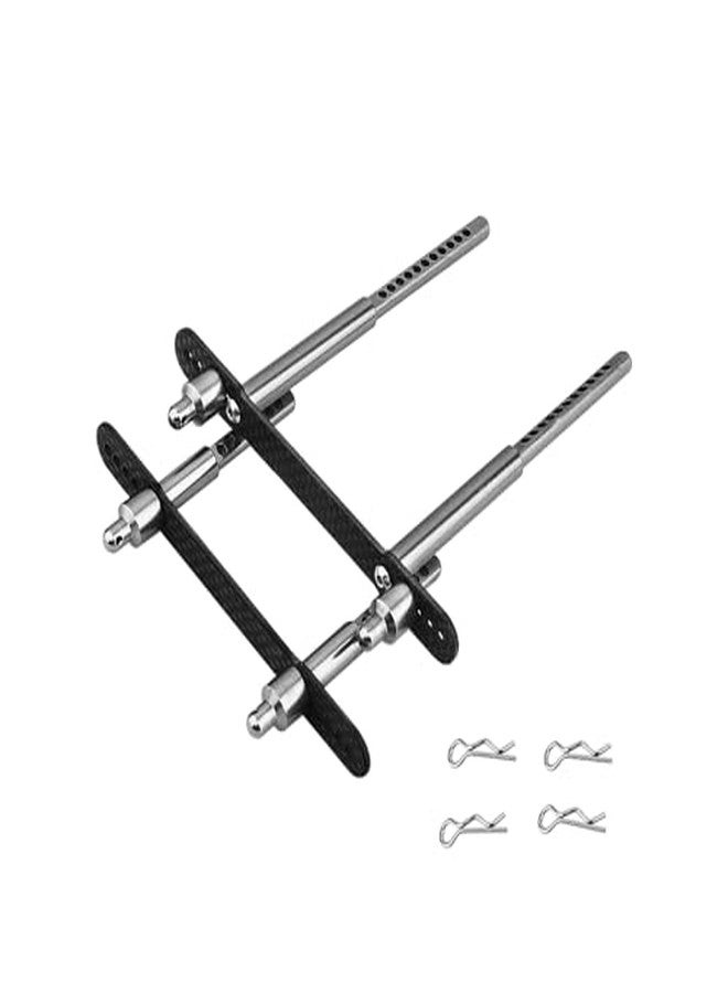قطع غيار ترقية سيارة الزحف التي تعمل بالتحكم عن بعد Axial SCX10 II 90046 90047 بمقياس 1/10 (رمادي) - Image 3